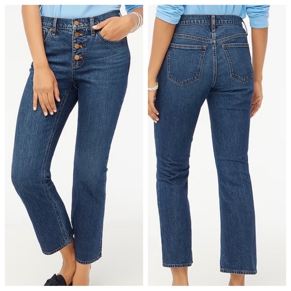 J. Crew Denim - J. Crew Mid Rise Flare Crop Jeans